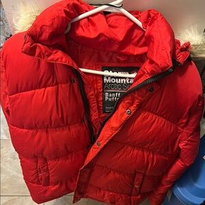 Brand new Red Puffer Jacket